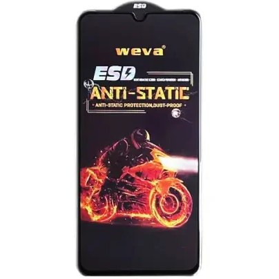 گلس شیشه ای esd weva(موتوری) مدل های:-redmi 14c