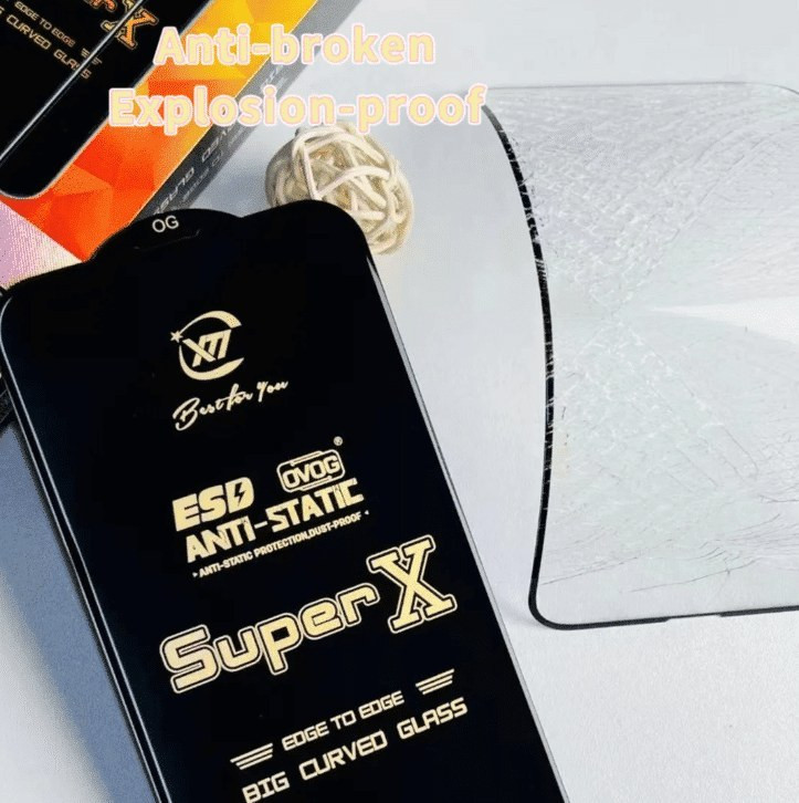گلس آنتی استاتیک a51/note11/note10/note11s/note12s superX