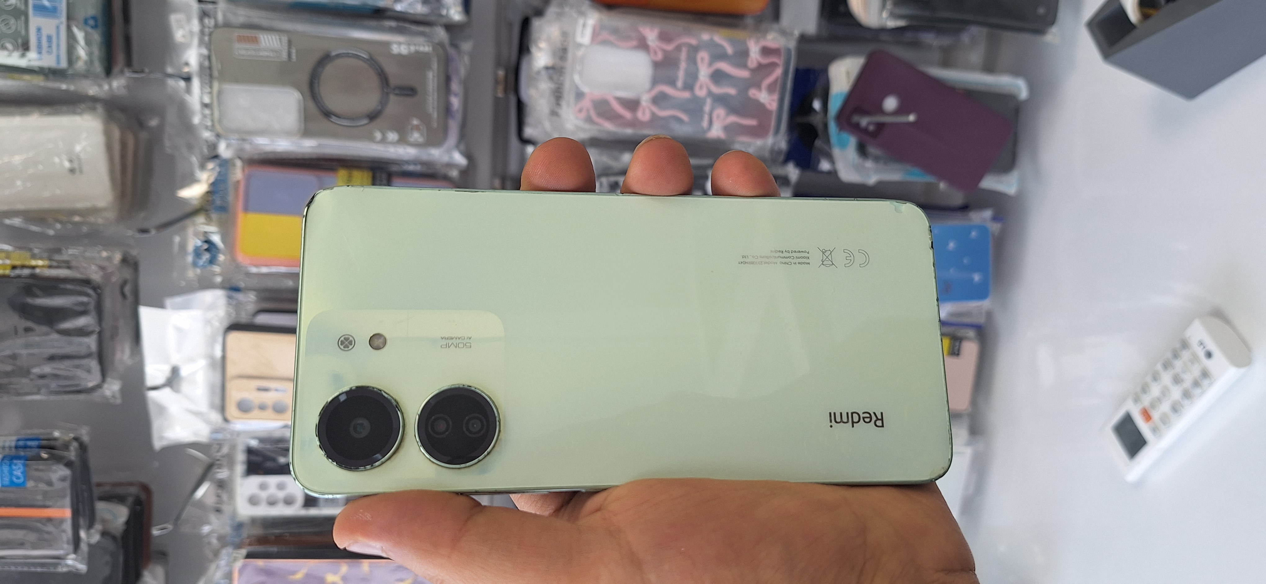 گوشی کار کرده مدل 13c شیائومی تمیز